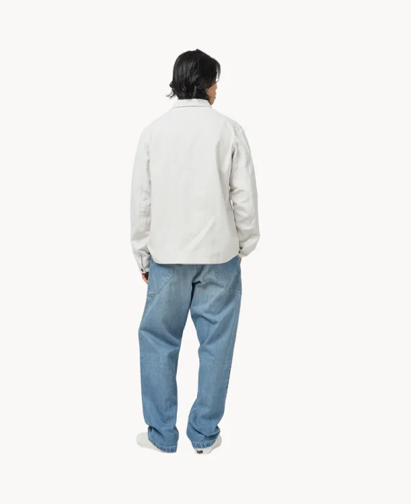 HAVEN - Graft Jacket – Ivory Linen Denim