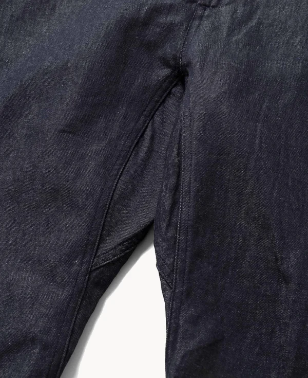 HAVEN - Helix Pant – Indigo Linen Denim