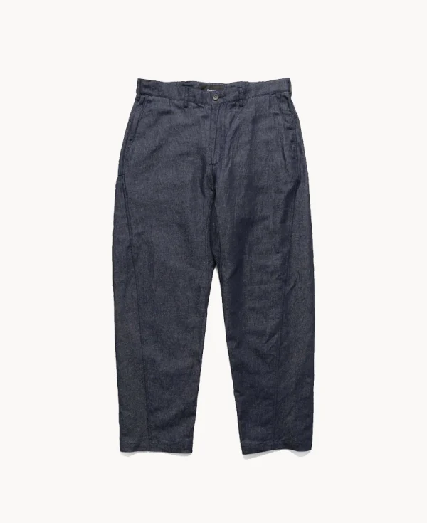 HAVEN - Helix Pant – Indigo Linen Denim