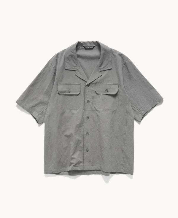 HAVEN - Jasper Shirt – Graphite Vintage Linen