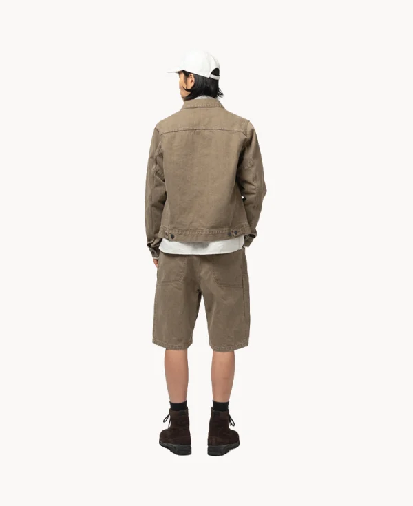 HAVEN - Rig Jacket – Taupe Cotton Denim
