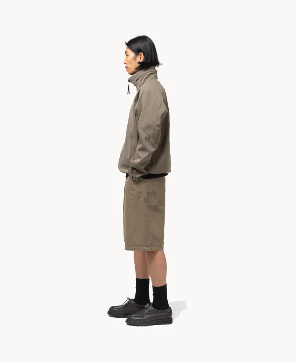 HAVEN - Rig Shorts – Taupe Cotton Denim