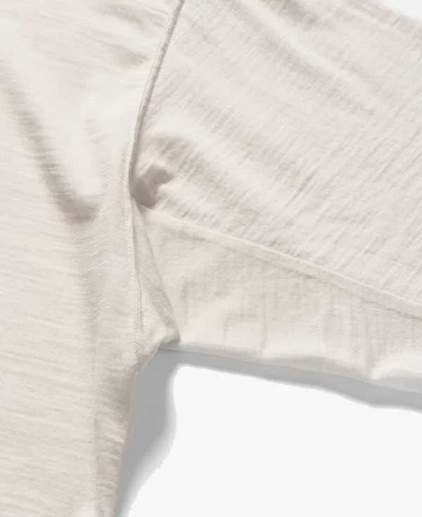 HAVEN - Straus T-Shirt – Off White Superfine Wool (1)