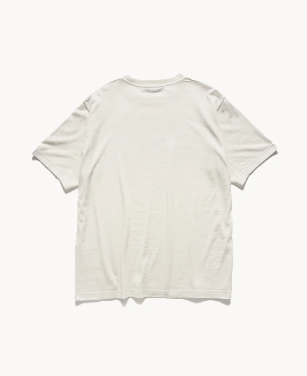 HAVEN - Straus T-Shirt – Off White Superfine Wool (1)