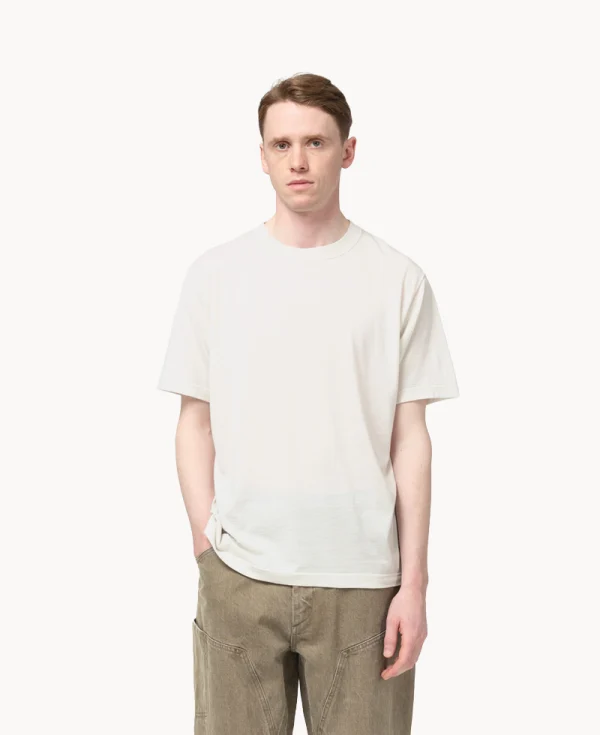 HAVEN - Straus T-Shirt – Off White Superfine Wool (1)