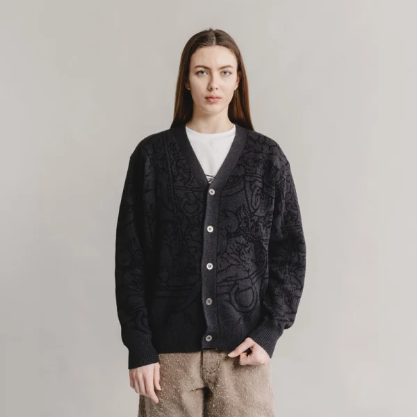 HERESY HERESY Hades Cardigan – Charcoal