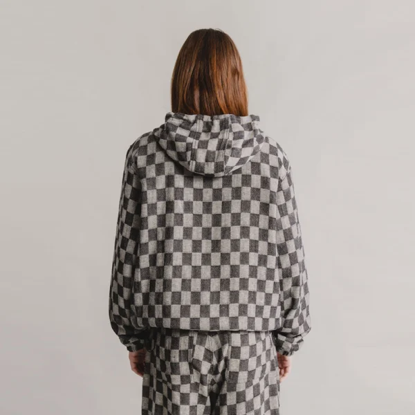 HERESY Trellis Jacket – Black Check