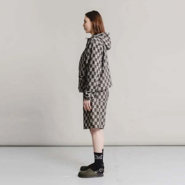 HERESY Trellis Jacket – Black Check