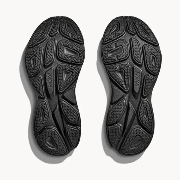 HOKA Bondi 8 TS Caged - Black Silver