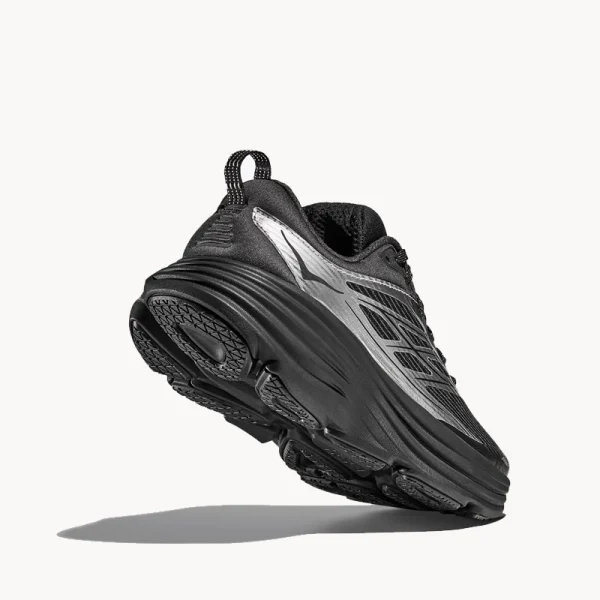 HOKA Bondi 8 TS Caged - Black Silver