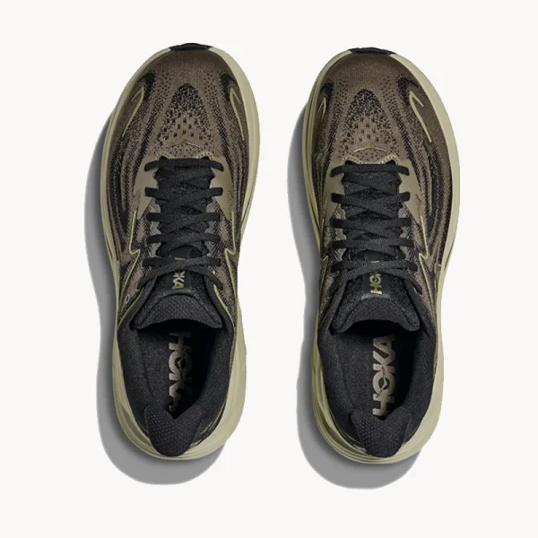 HOKA Clifton 10 - Dark Roast Black