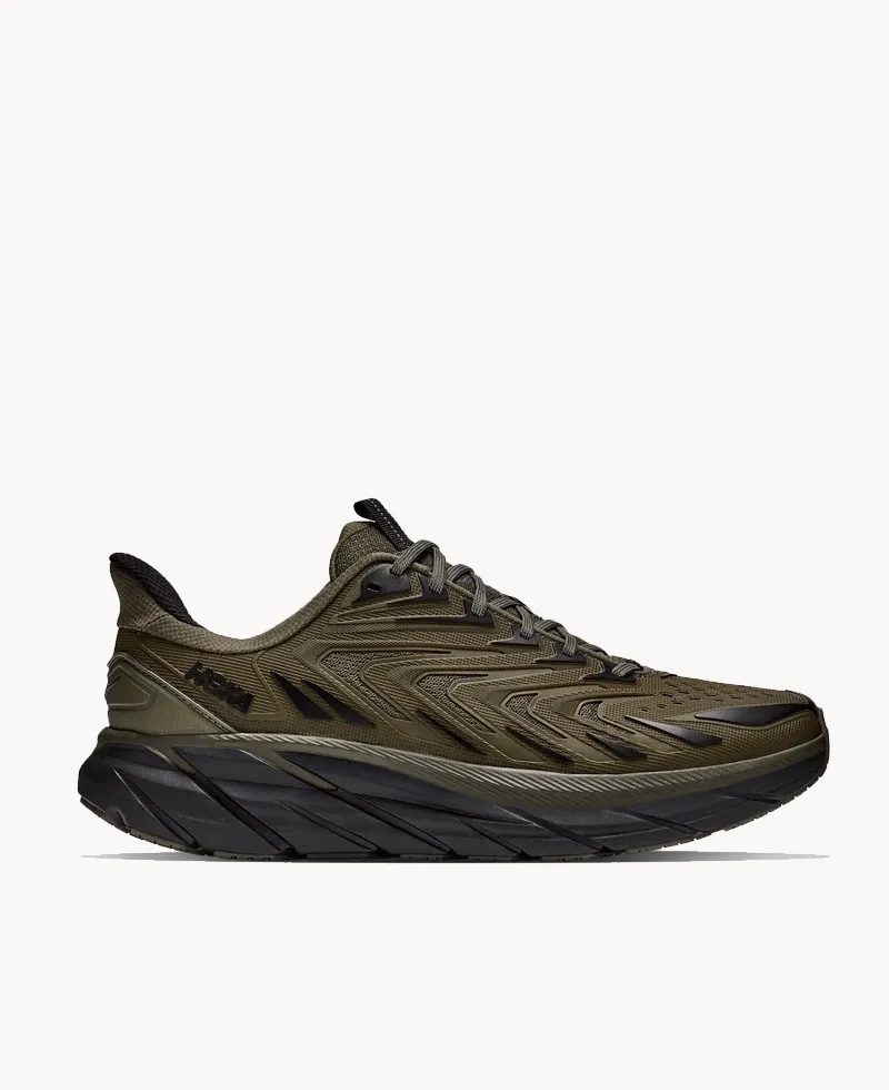 HOKA Clifton UTL Antique Olive Black HOKA Clifton UTL Antique Olive Black