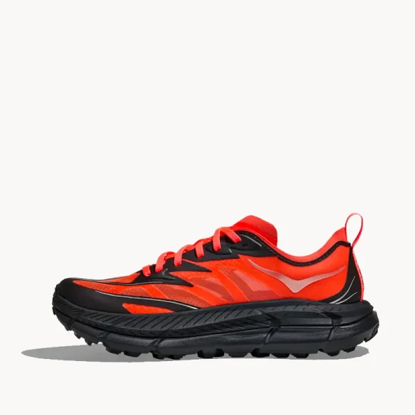 HOKA Mafate Speed 4 Lite Neon Flame Black