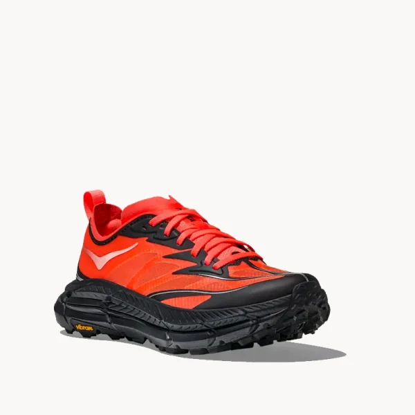 HOKA Mafate Speed 4 Lite Neon Flame Black