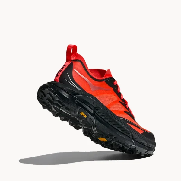 HOKA Mafate Speed 4 Lite Neon Flame Black
