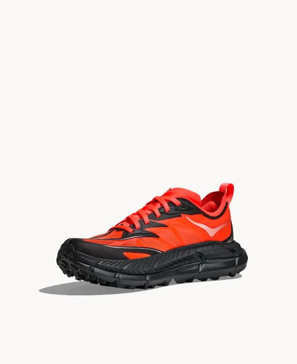 HOKA Mafate Speed 4 Lite – Neon Flame Black
