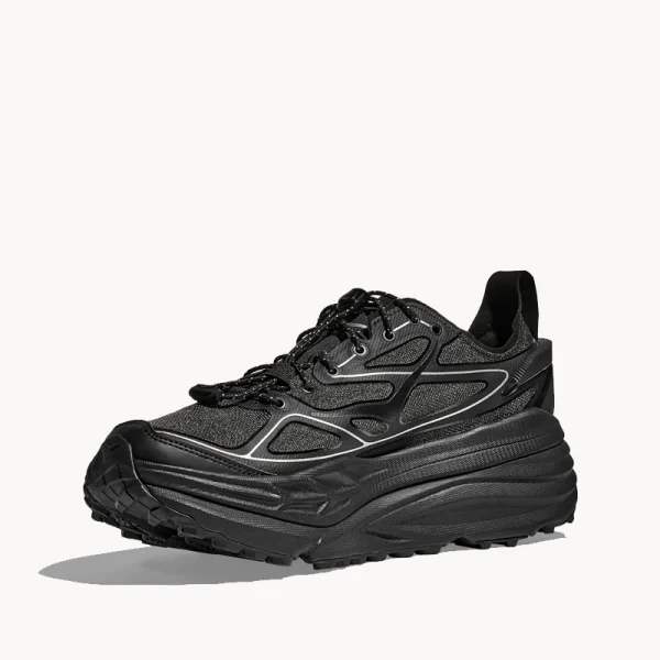 HOKA Stinson One7 - Black Silver