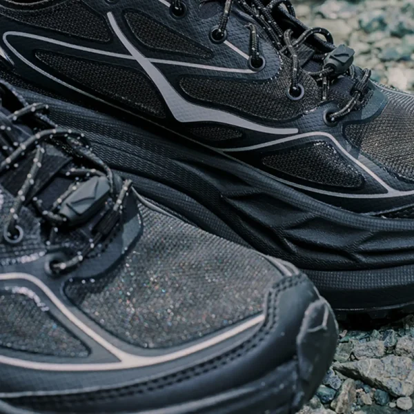 HOKA Stinson One7 - Black Silver