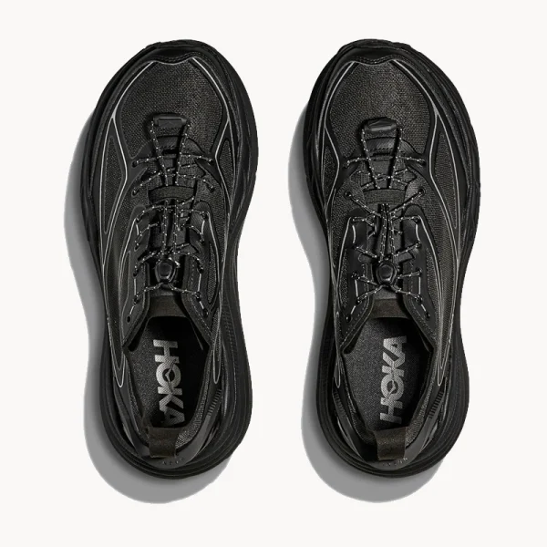 HOKA Stinson One7 - Black Silver