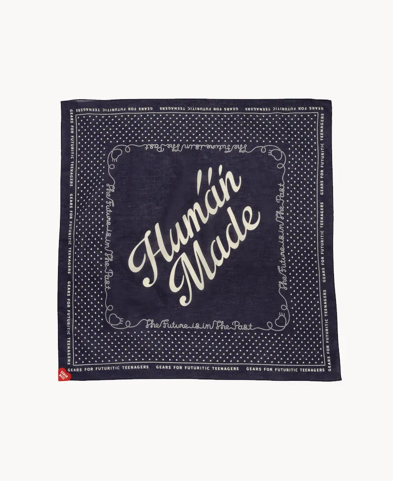 HUMAN MADE Big Bandana – Navy HUMAN MADE Big Bandana – Navy
