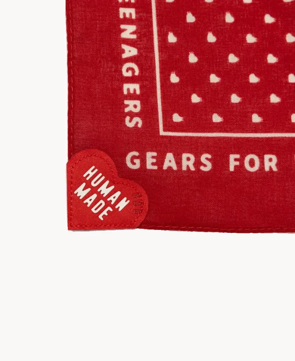 HUMAN MADE Big Bandana – Red