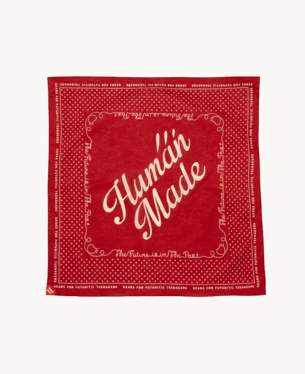 HUMAN MADE Big Bandana – Red