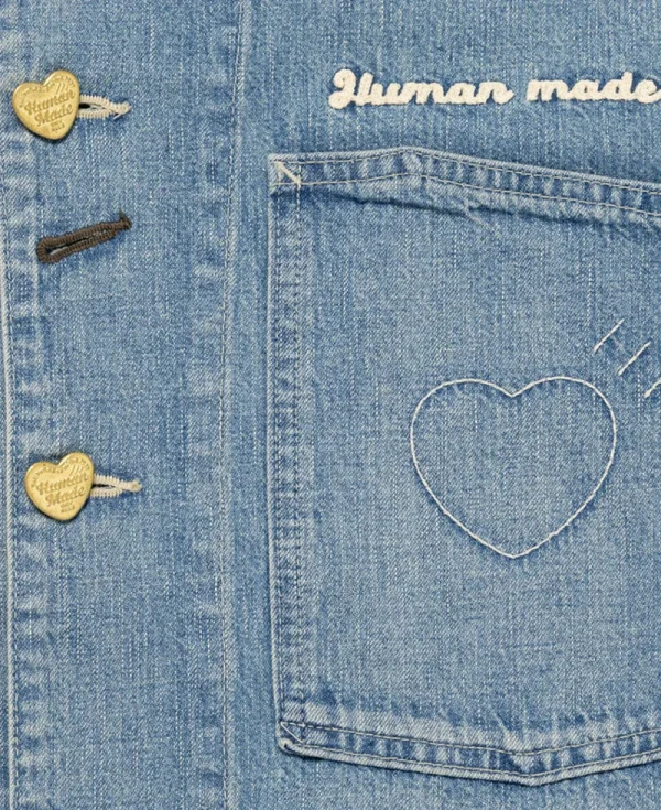 HUMAN MADE Denim Coverall – Indigo