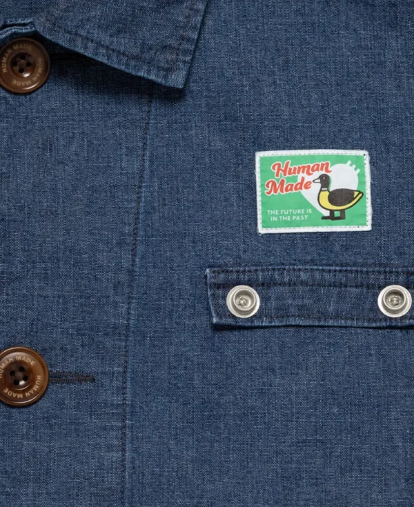 HUMAN MADE Denim Hunting Jacket – Indigo