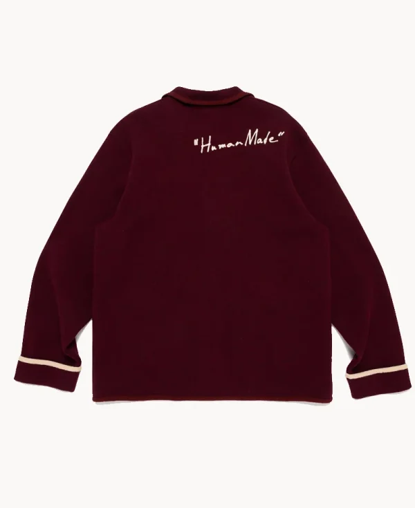 HUMAN MADE Knit Blazer – Burgundy
