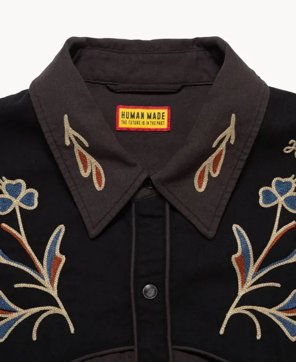 HUMAN MADE Western Shirt – Charcoal