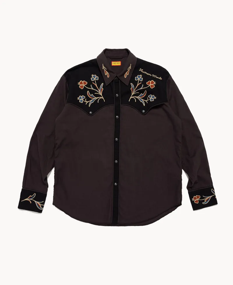 HUMAN MADE Western Shirt – Charcoal HUMAN MADE Western Shirt – Charcoal
