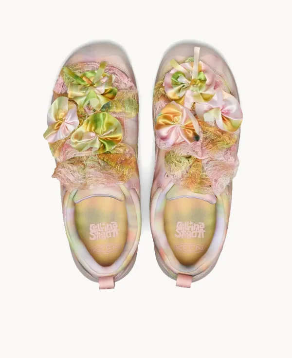 KEEN Jasper Rocks SP Collina Strada Sneaker Strada Plaid Seashell Pink