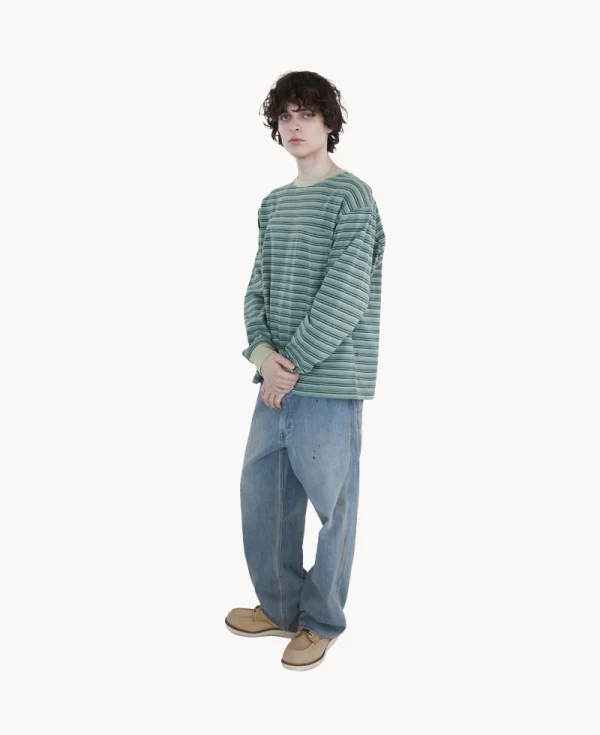 KHAKIS Border LS Tee – Pistachio