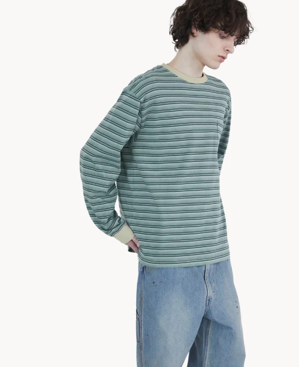 KHAKIS Border LS Tee – Pistachio