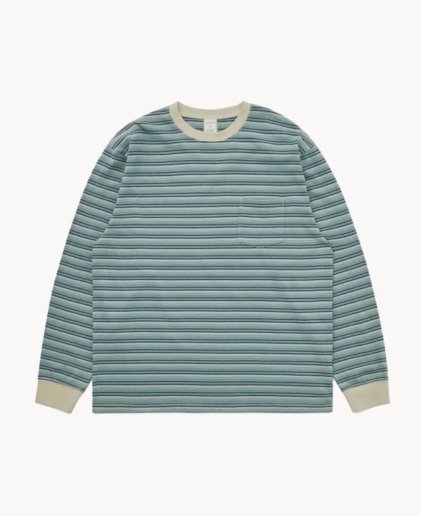 KHAKIS Border LS Tee – Pistachio