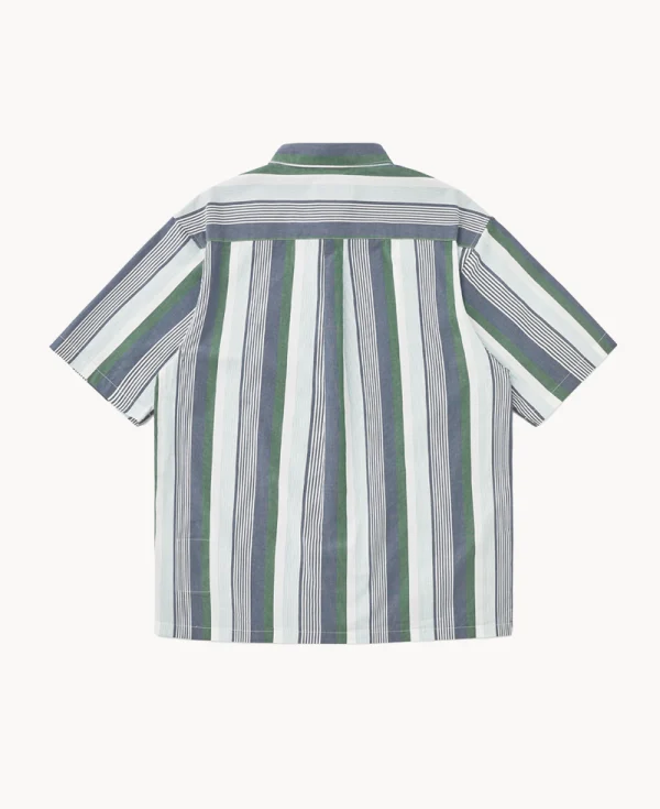 KHAKIS - Cabana Stripe Shirt – Blue
