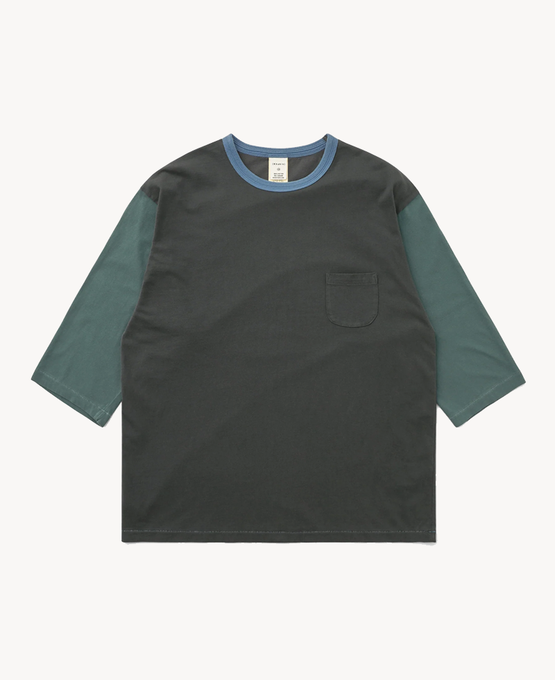 KHAKIS -Faded Club Tee – Charcoal KHAKIS -Faded Club Tee – Charcoal