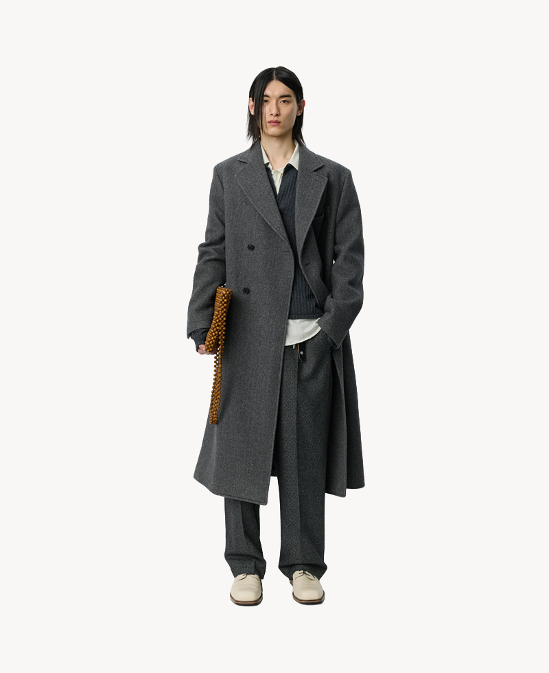 MFPEN Conference Coat – Grey Herringbone (1) MFPEN Conference Coat – Grey Herringbone (1)