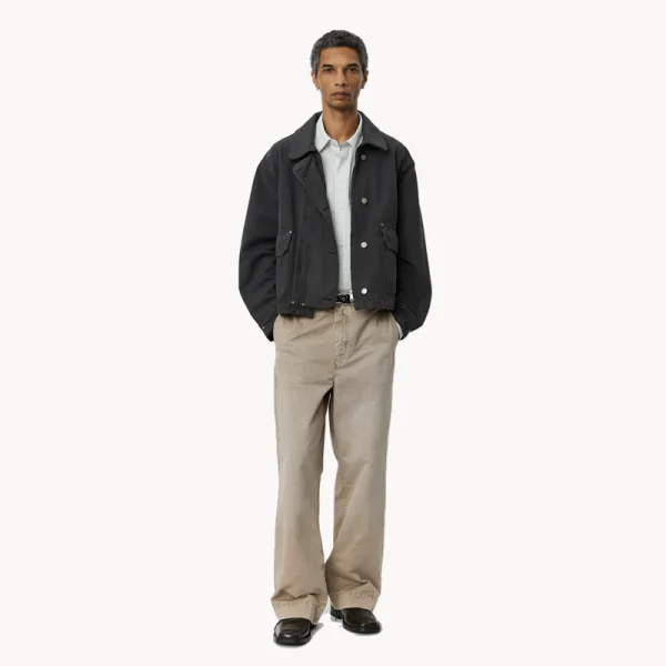 MFPEN Courier Jacket - Washed Grey Canvas