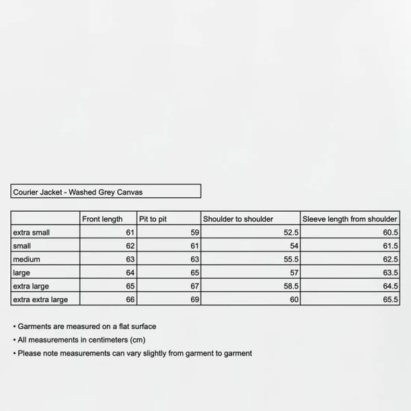 MFPEN Courier Jacket - Washed Grey Canvas