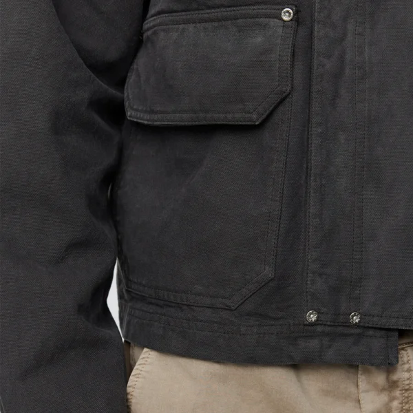 MFPEN Courier Jacket - Washed Grey Canvas