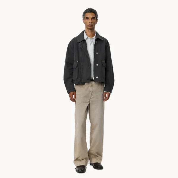 MFPEN Courier Jacket - Washed Grey Canvas