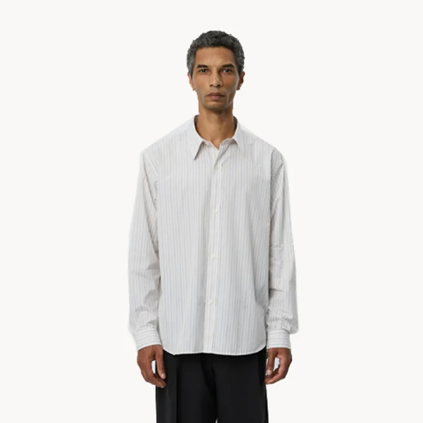 MFPEN Evening Shirt - Off White Business Stripe