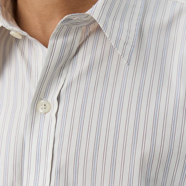 MFPEN Evening Shirt - Off White Business Stripe