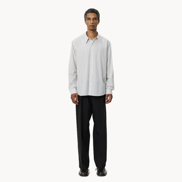 MFPEN Evening Shirt - Off White Business Stripe