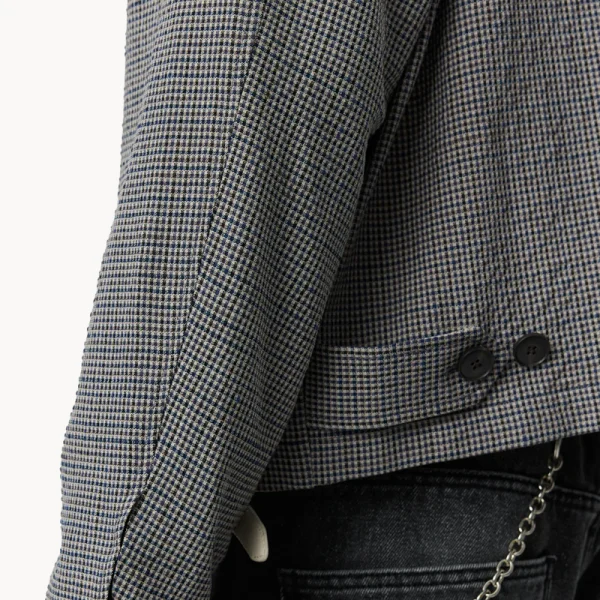 MFPEN Mail Jacket - Taupe Check