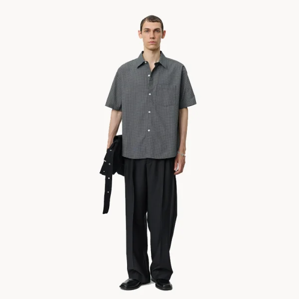 MFPEN New Input Shirt - Black Experienced Check