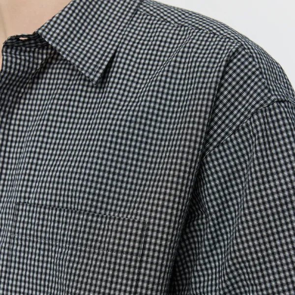MFPEN New Input Shirt - Black Experienced Check