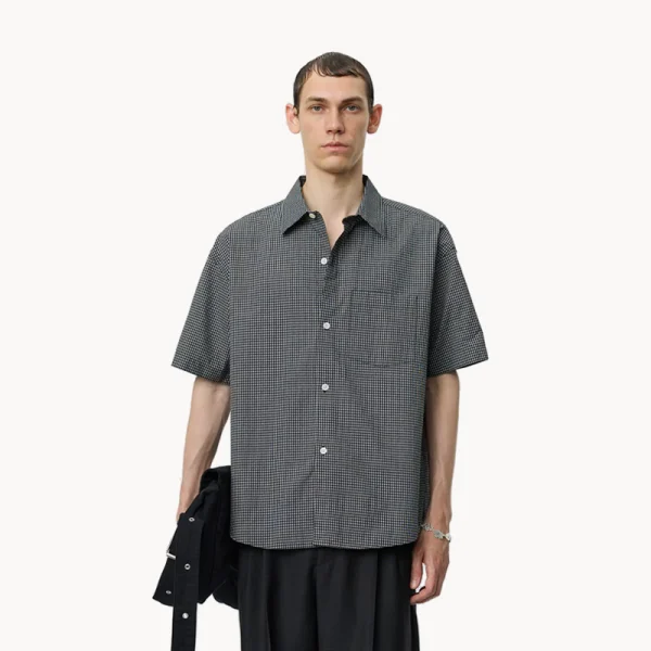 MFPEN New Input Shirt - Black Experienced Check
