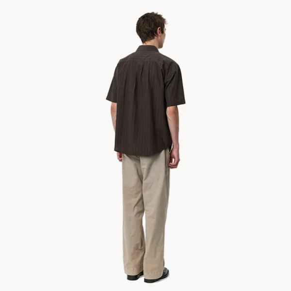 MFPEN New Input Shirt - Dark Brown Check